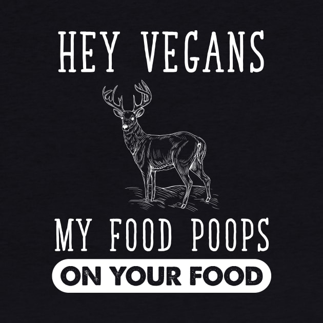 Hey Vegans My Food Poops on your food by captainmood